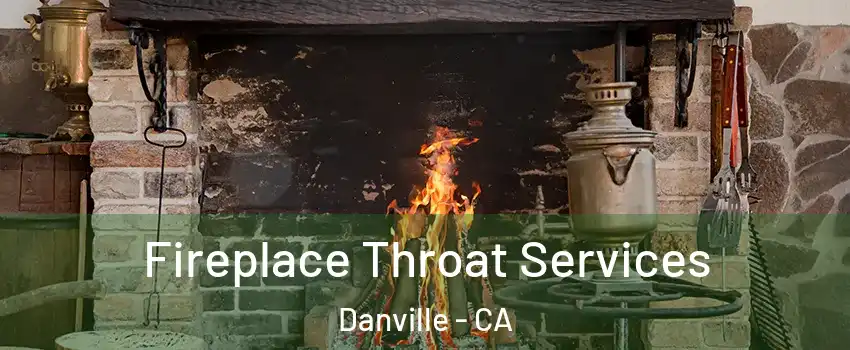  Fireplace Throat Services Danville - CA