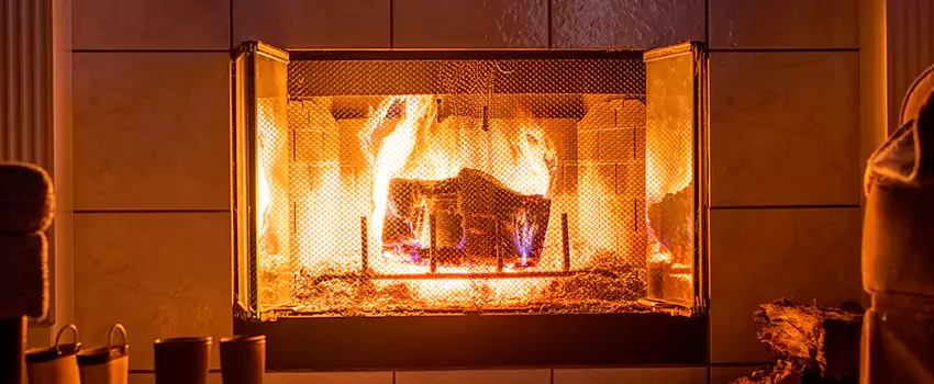 Mendota Hearth Landscape Fireplace Installation in Danville, California