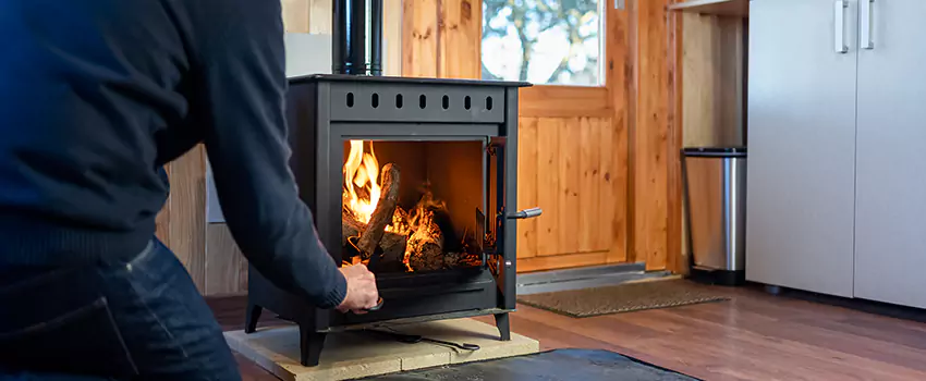 Open Hearth Wood Fireplace Installation in Danville, CA