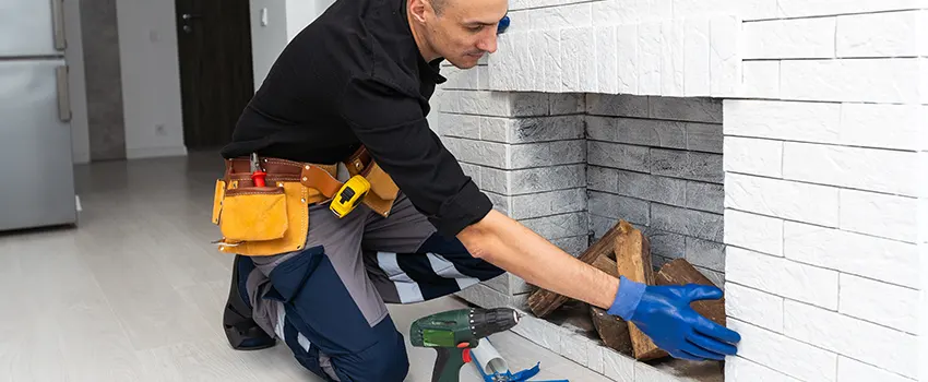 Fireplace Damaged Damper Frame Repair Services in Danville, California