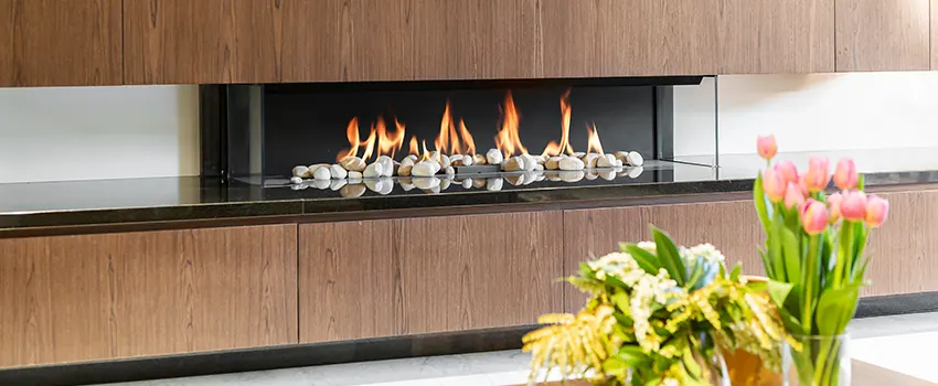 Double-height Fireplace Design Refurbishment in Danville, California